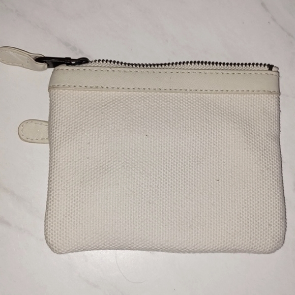 Balenciaga small Canvas & Leather Pouch Coin purse - Picture 4 of 6